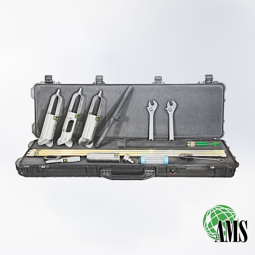 AMS 2 1/4 in equipo signature básico manual para muestras de suelos kit