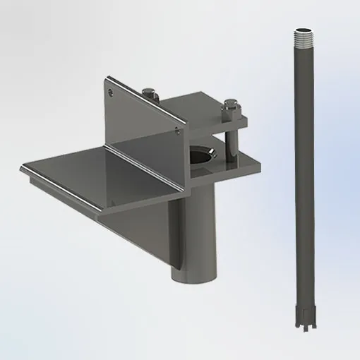 Imagen principal de sistema de soportes con barra de rotacion para cimentaciones